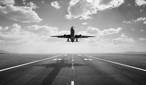 airplane landing