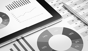 paperwok with charts and graphs