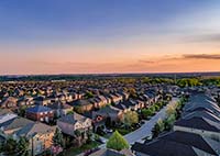 Image of suburban houses